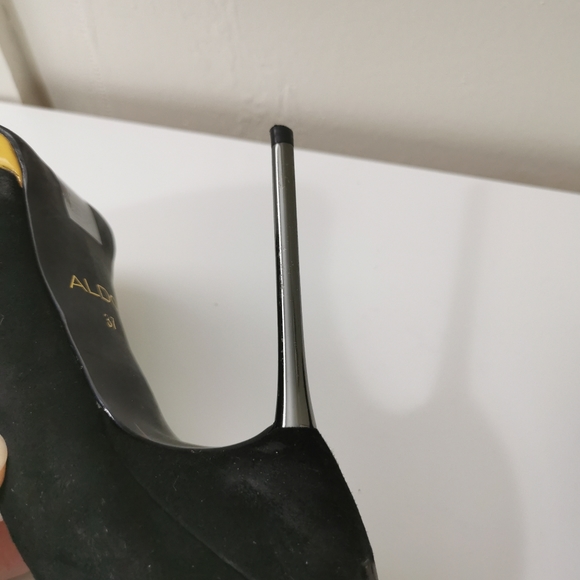 Aldo Open Toe Platform Heels Pink Womens Size 37 - Picture 4 of 9